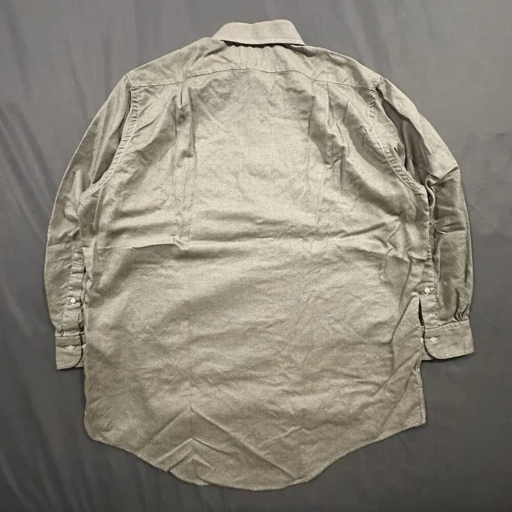 Vintage Brooks Brothers Shirt Mens 17 32/33 Long Sleeve Made in USA Cotton Dress